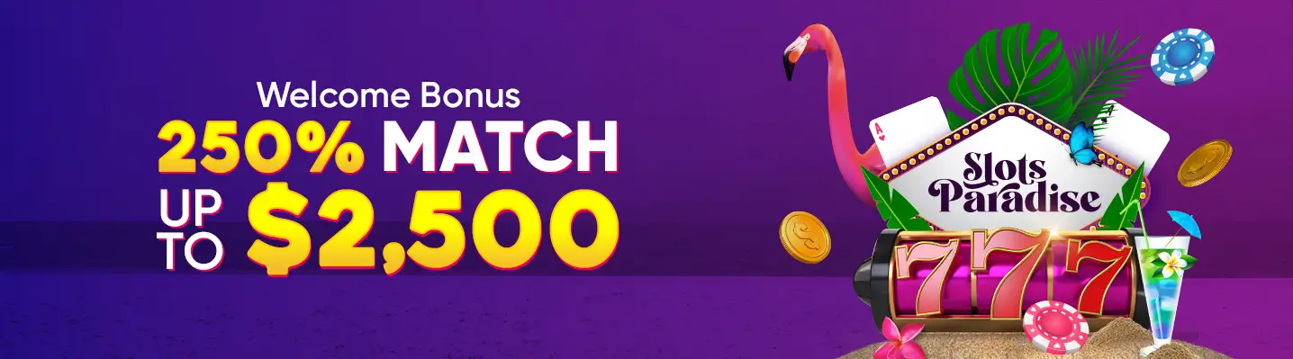 Check our Online Casino Promotions at Slots Paradise Casino