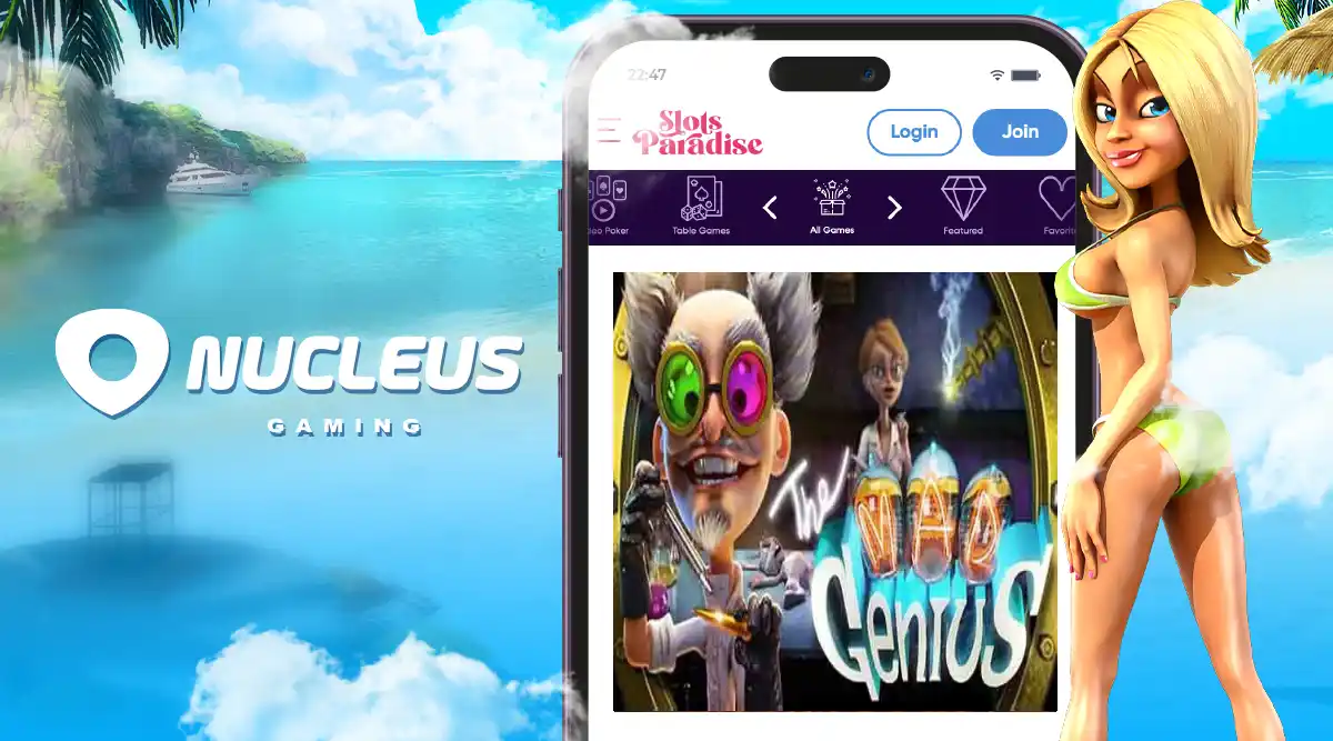 The Mad Genius Slot from Nucleus Gaming