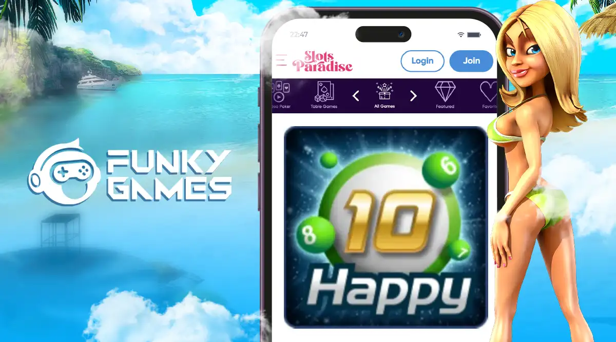 Happy10 Game from Funky Games