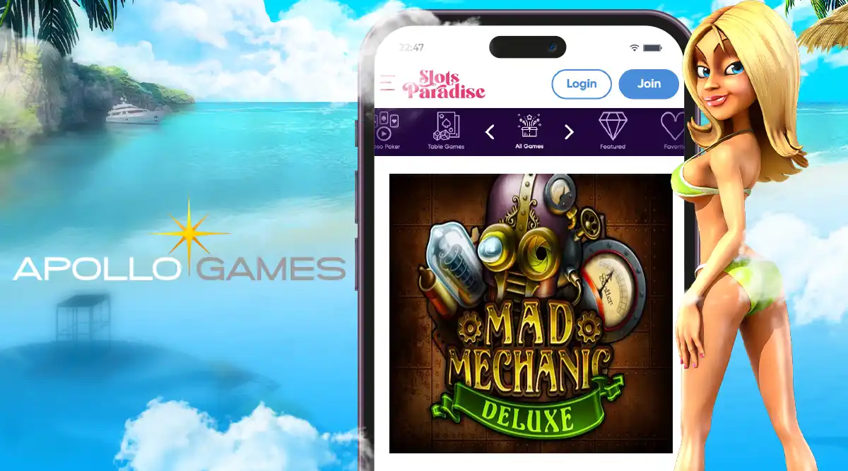 Mad Mechanic Deluxe Slot Game