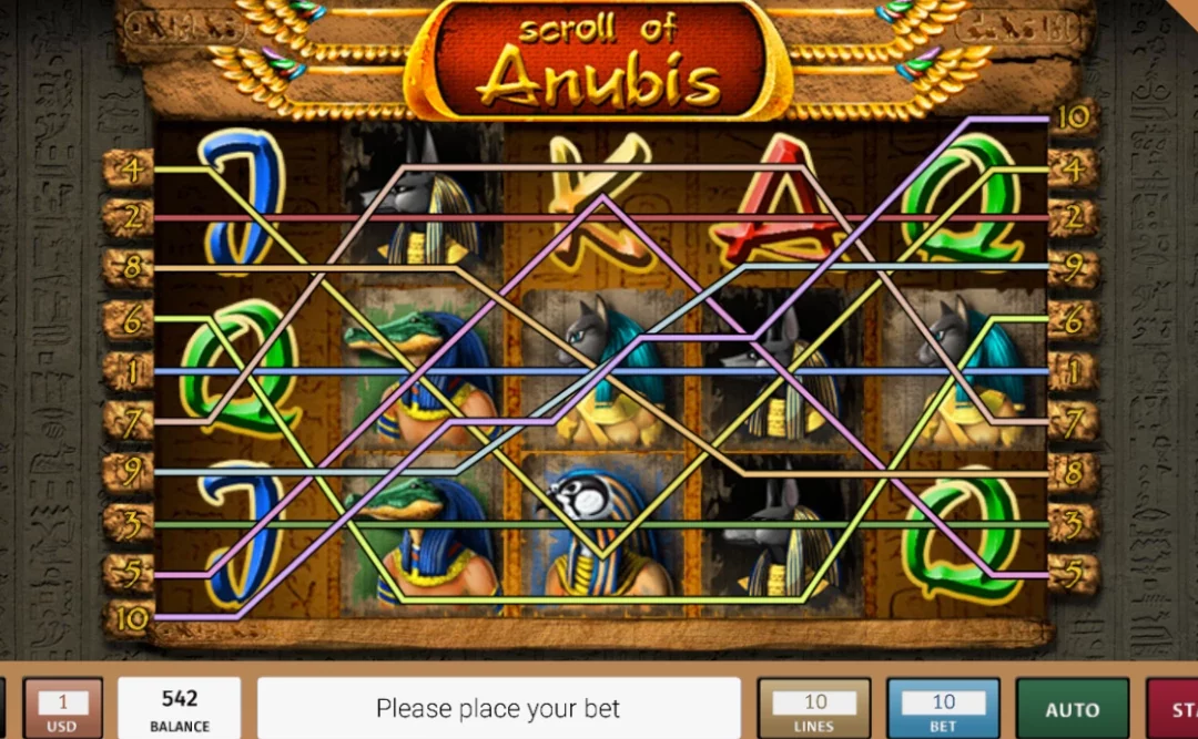 Scroll of Anubis Slot Game