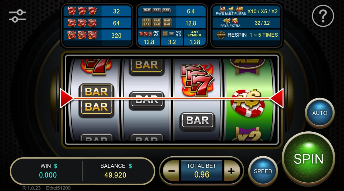 777 Blazing Slot from Funky Games