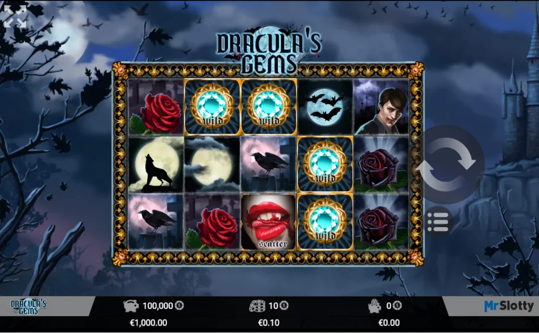 Dracula’s Gems Slot Game
