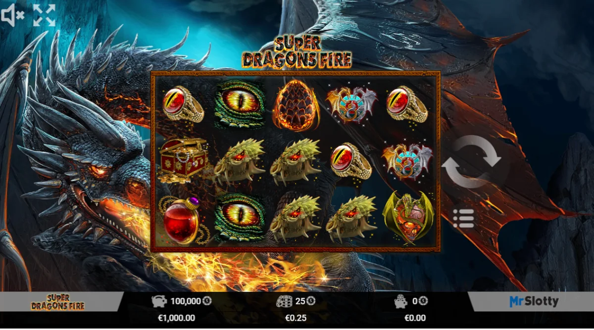 Super Dragons Fire Slot Game