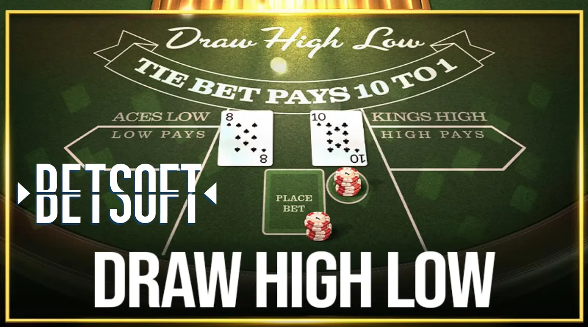 Draw High Low Game by Betsoft