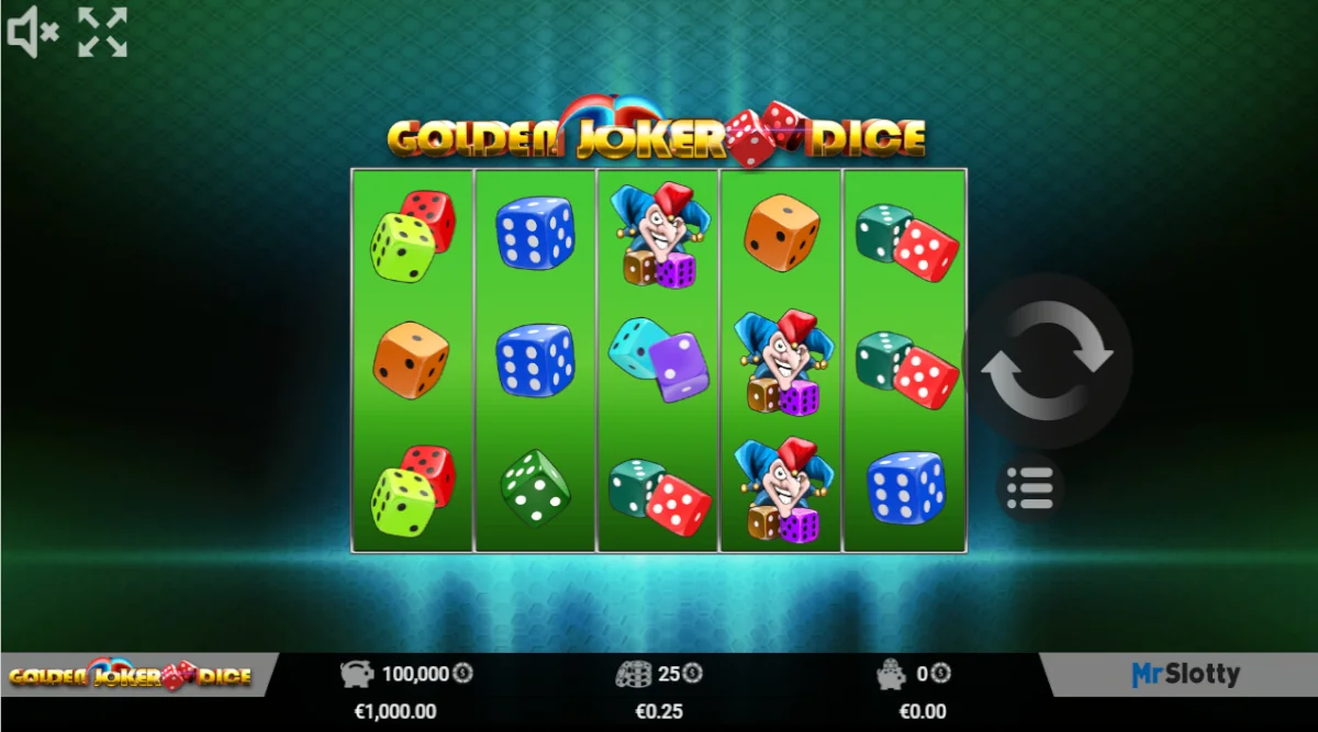 Golden Joker Dice Slot Game