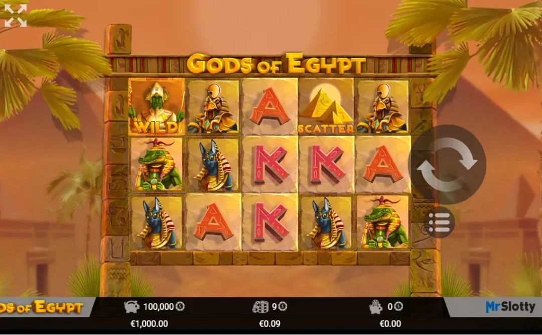 Gods of Egypt Slot Game