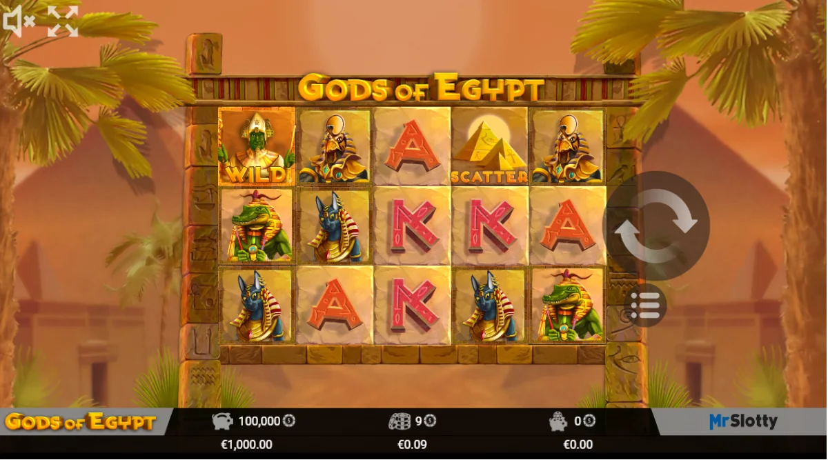 Gods of Egypt Slot Game