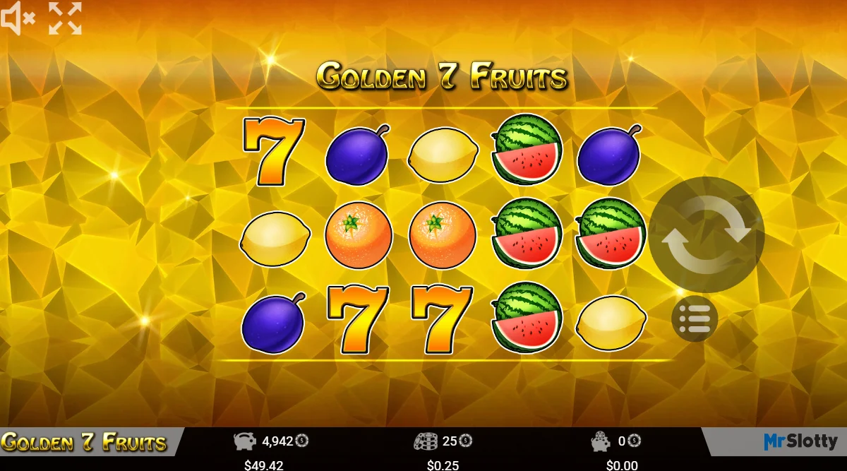 Golden 7 Fruits Slot Game