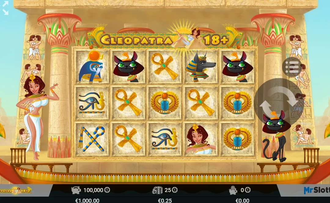 Cleopatra 18+ Slot Game