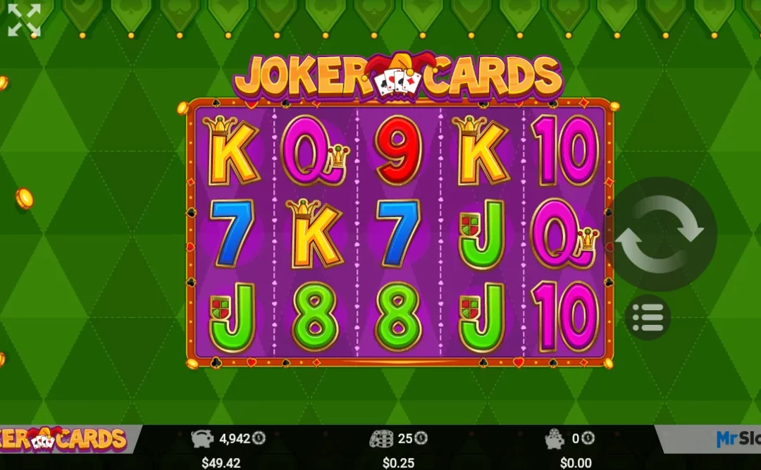 Joker Cards Slot Game