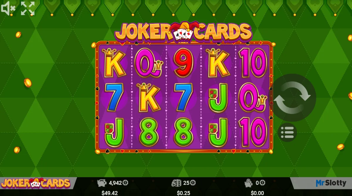 Joker Cards Slot Game