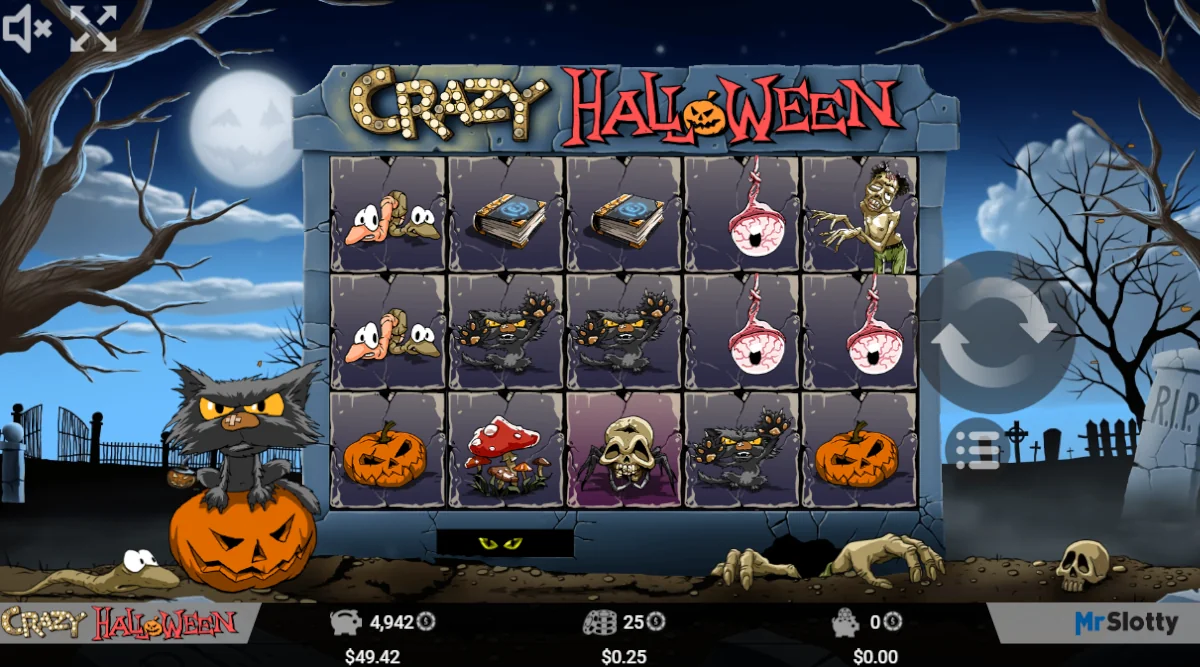 Crazy Halloween Slot Game
