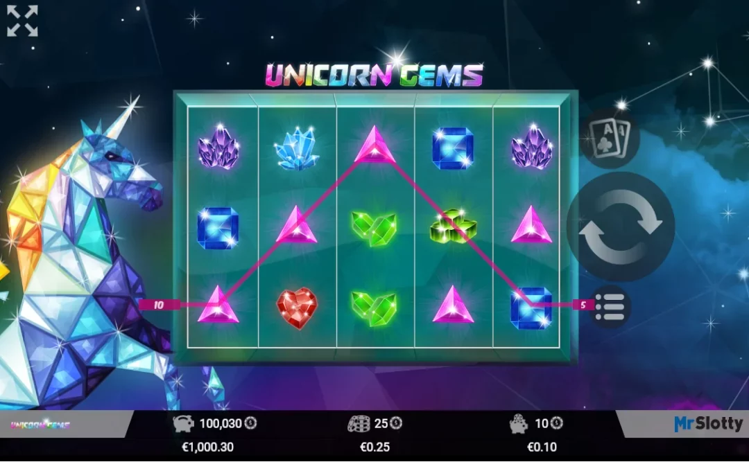 Unicorn Gems Slot Game