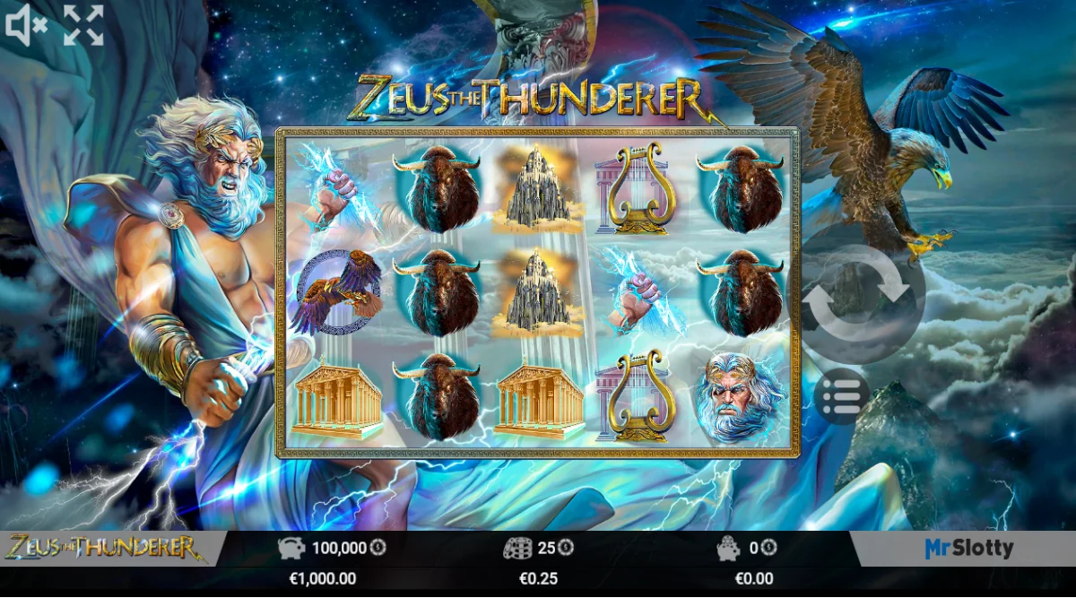 Zeus the Thunderer II Slot Game