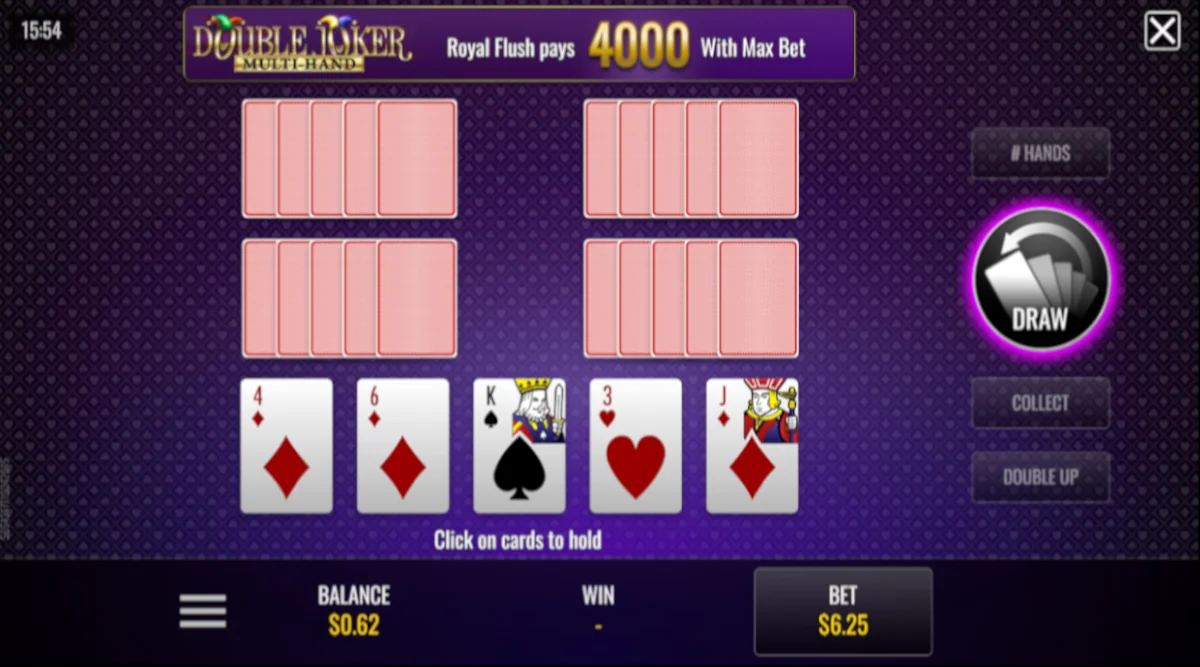 Double Joker Multi-Hand from Rival Gaming