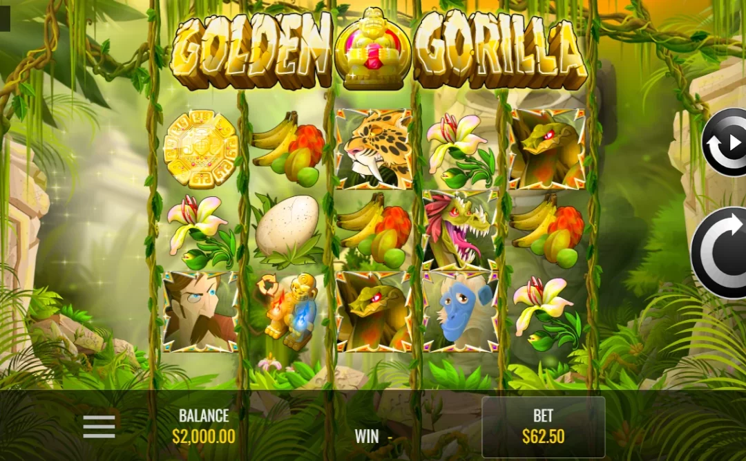 Golden Gorilla Slot from Rival Gaming
