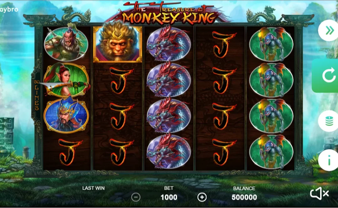 Treasure of Monkey King Slot Game