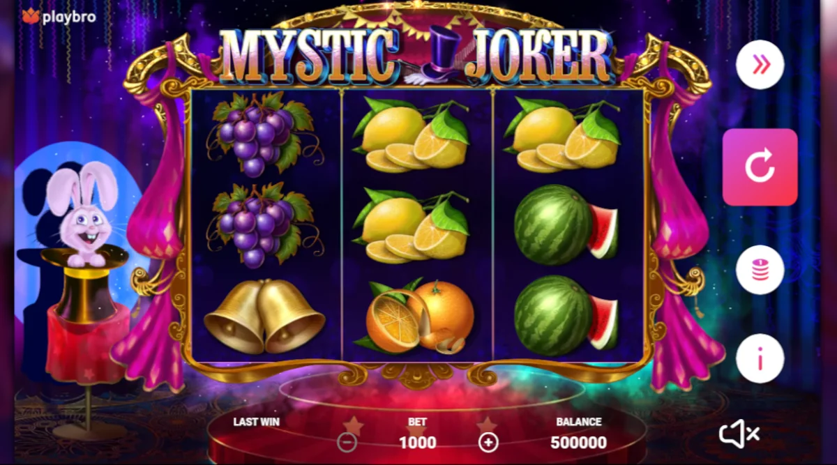 Mystic Joker Slot Game from Playbro
