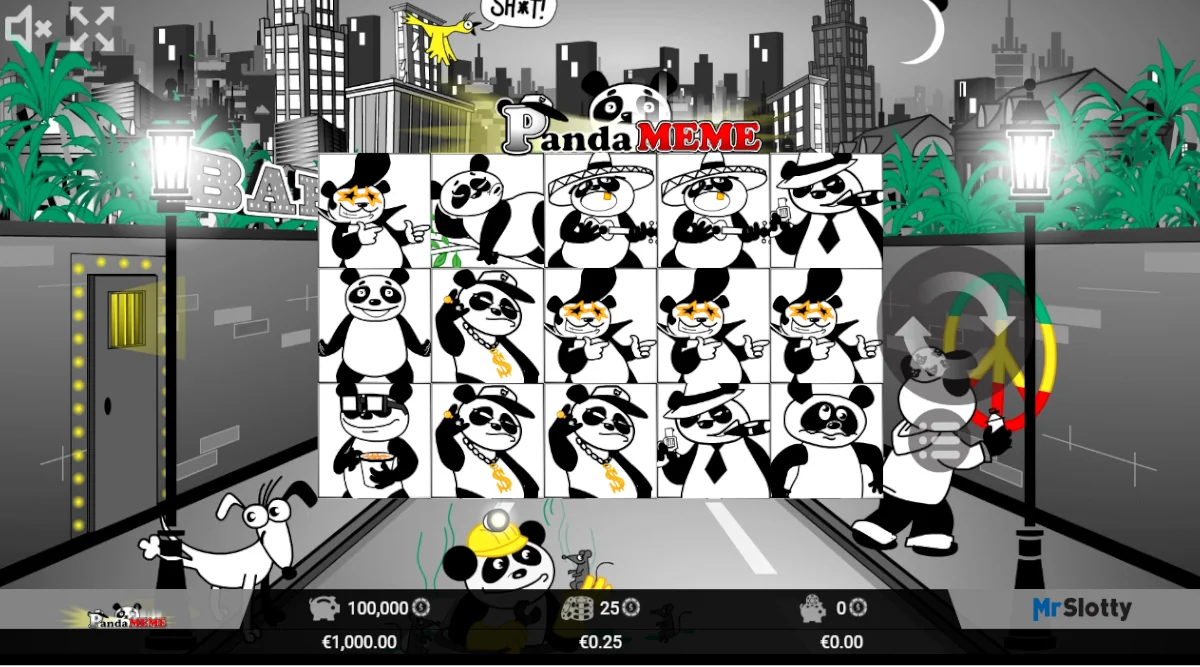 PandaMEME Slot Game