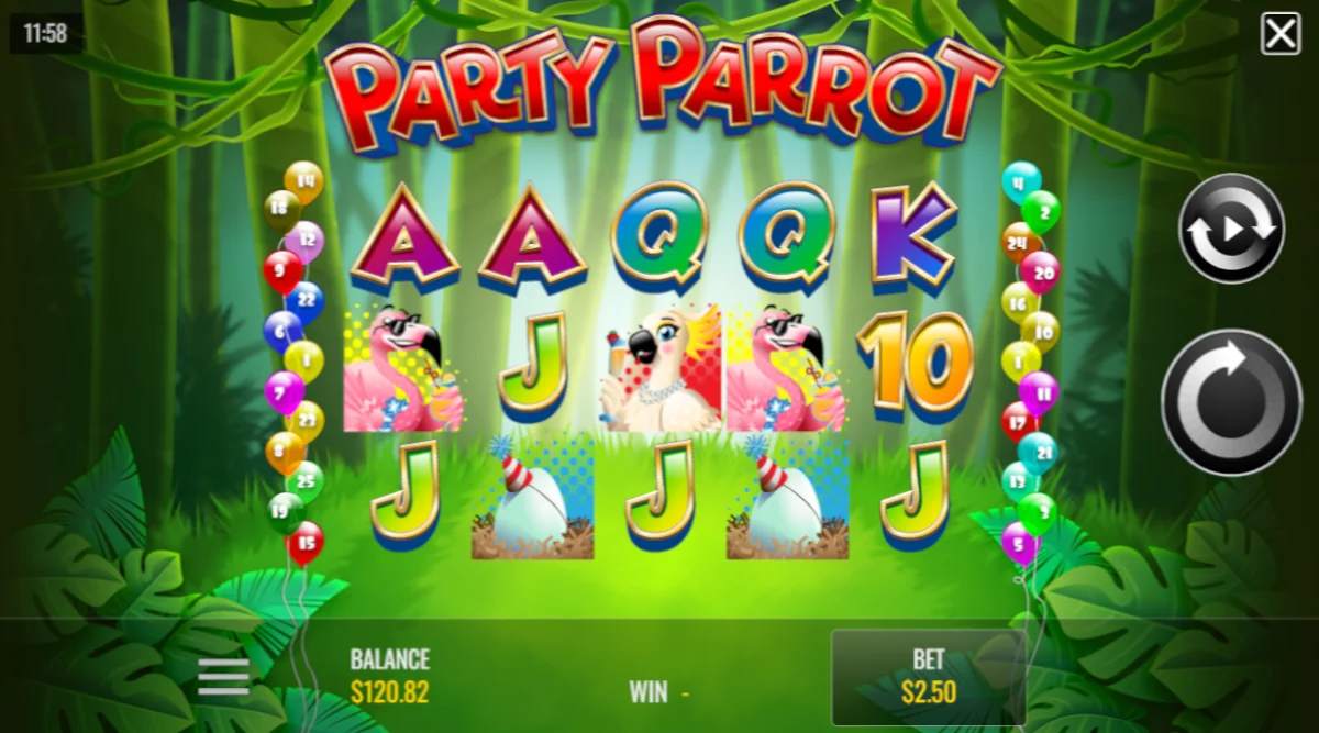Party Parrot Slot Game