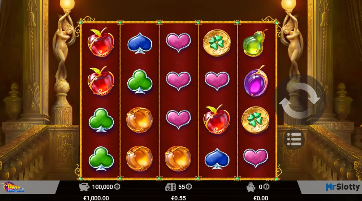Fruits and Diamonds Slot Game
