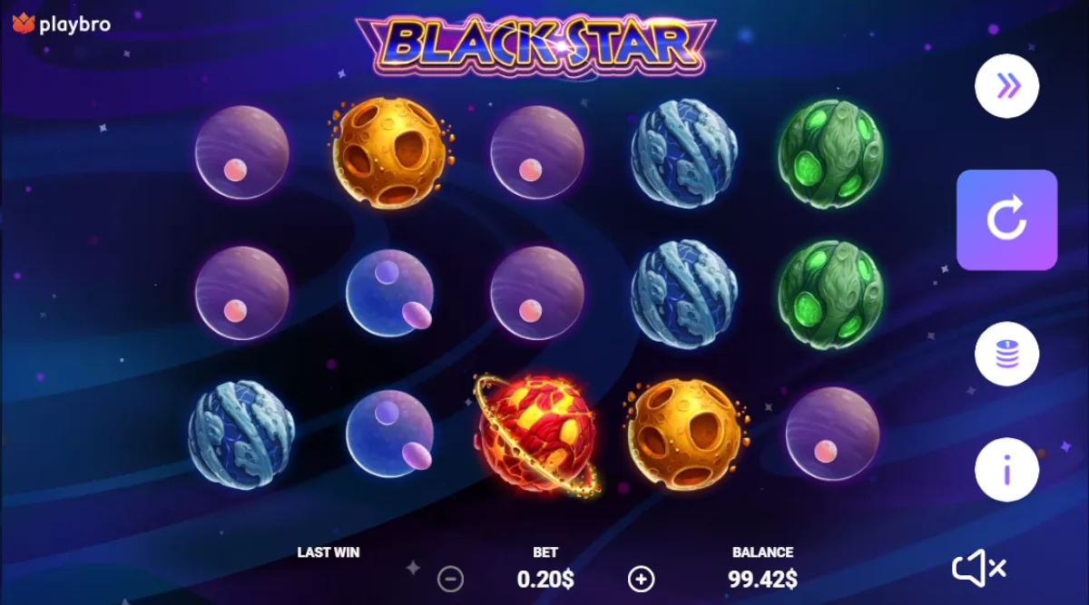 Black Star Slot Game
