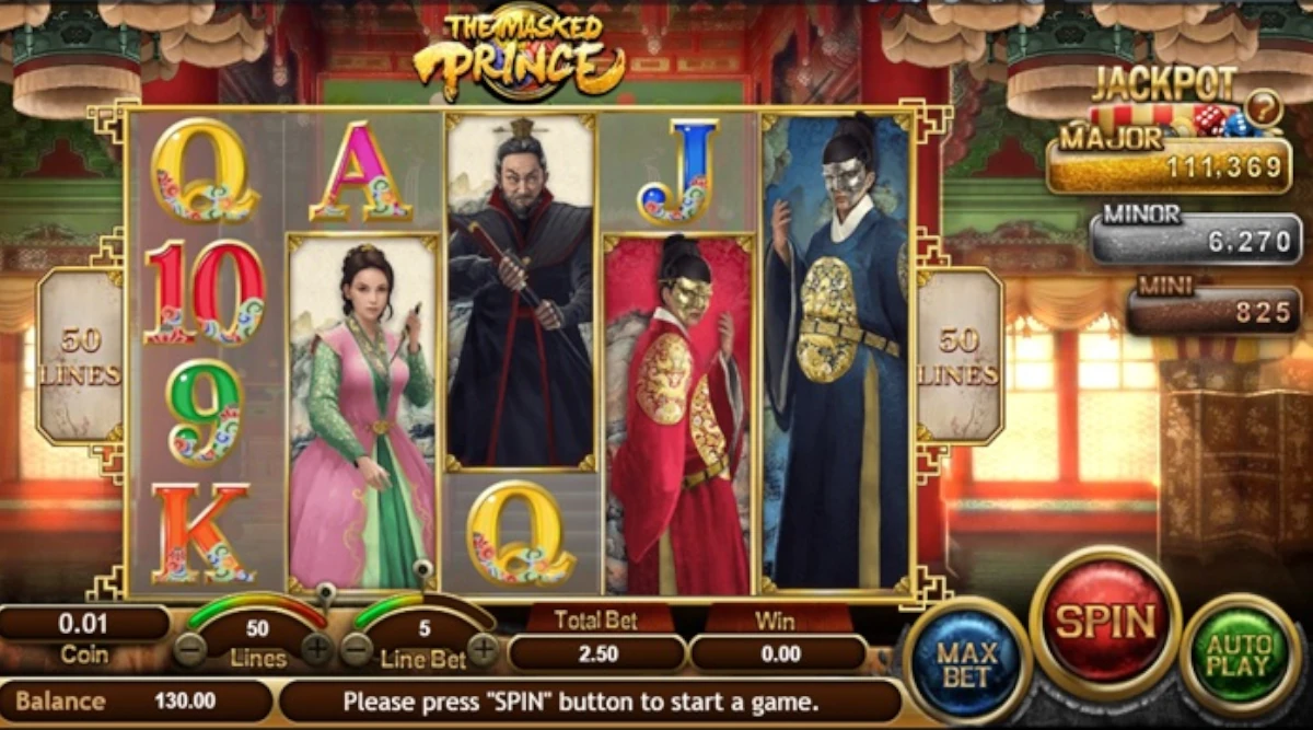 The Masked Prince Slot Game