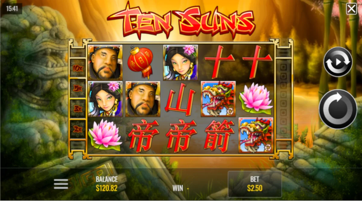 Ten Suns Slot Game