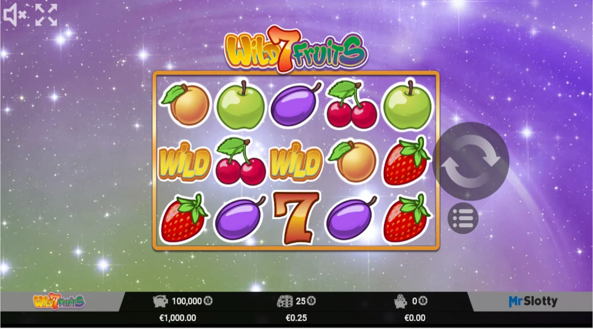 Wild 7 Fruits Slot Game