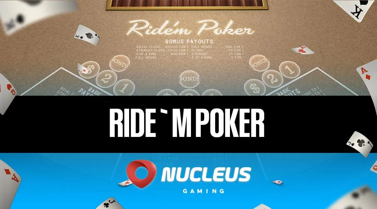 Ridem Poker Card Game from Nucleus Gaming