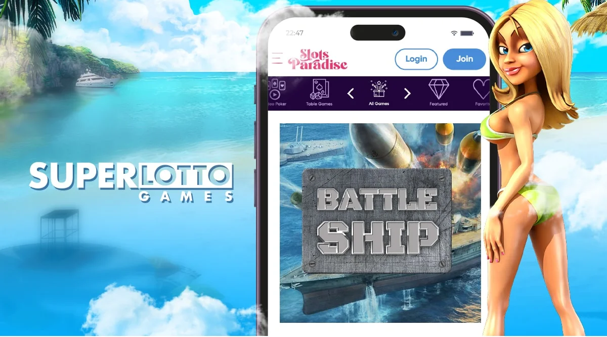 Battleship Game from Superlotto Games