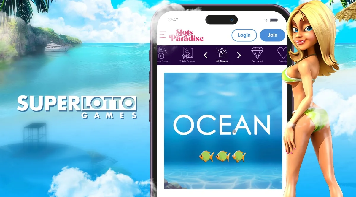 Ocean Casino Game by Superlotto Games