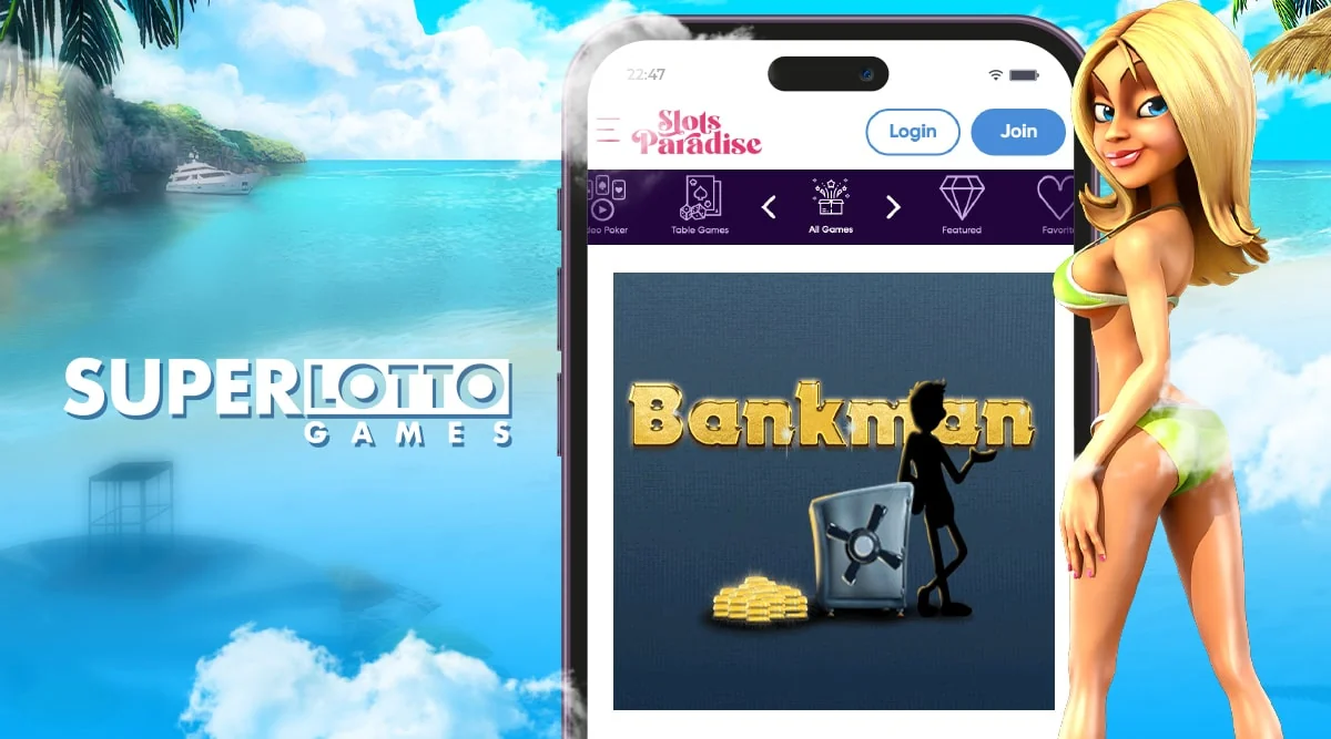 Bankman Casino Game by Superlotto Games