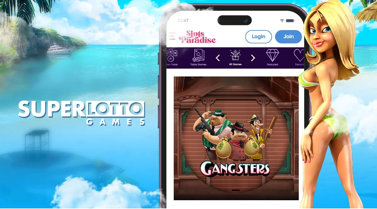 Gangsters Game from Superlotto Games