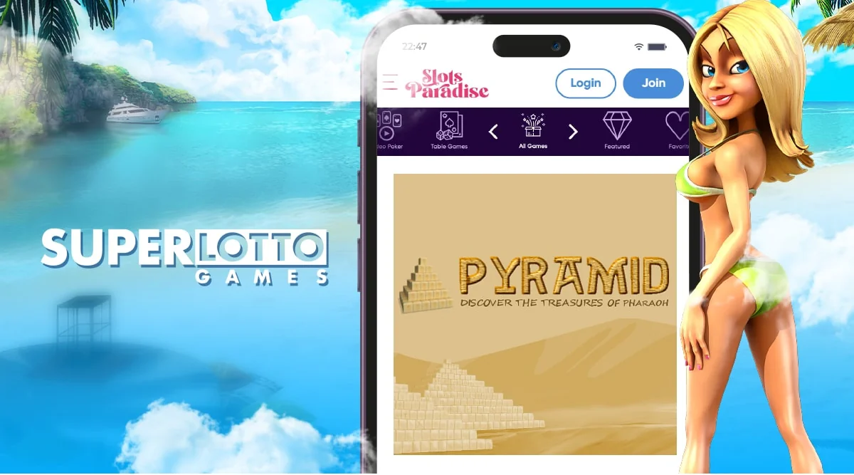 Pyramid Game Online from Superlotto Games