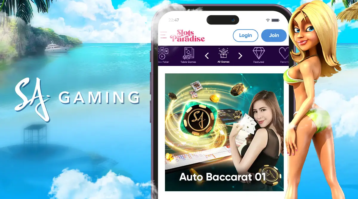 Auto Baccarat 1 Live Dealer by SA Gaming