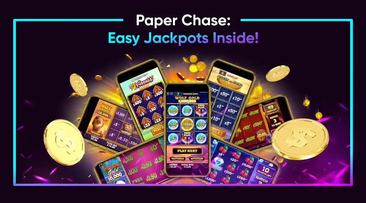 Paper Chase: Easy Jackpots Inside!