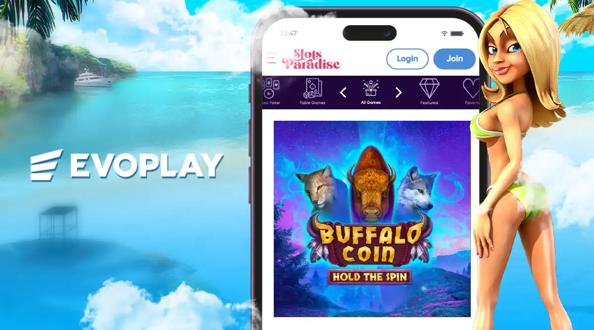 Buffalo Coin Hold the Spin Slot by Gamzix