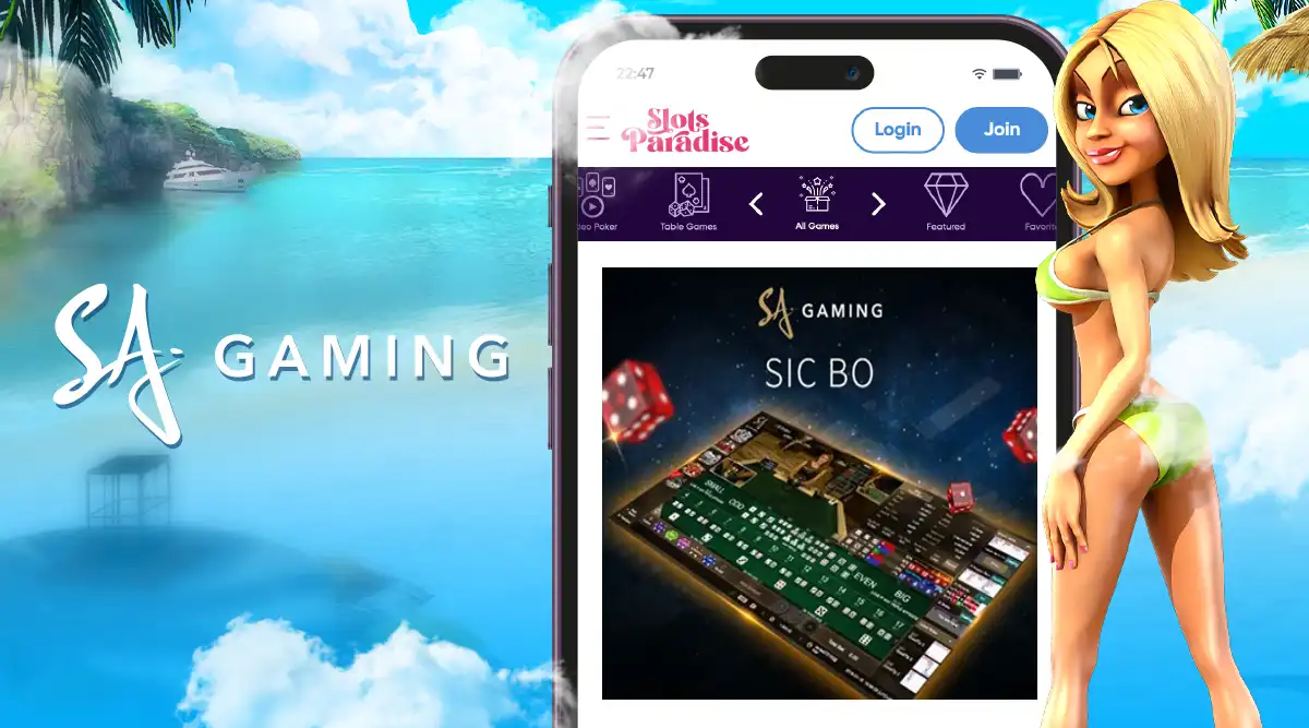 Sicbo Live Dealer Game by SA Gaming