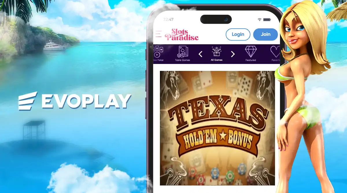 Texas Hold’em Bonus by Evoplay Entertainment