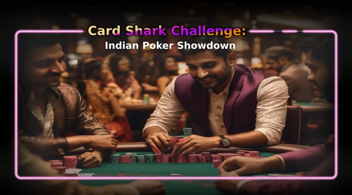 Card Shark Challenge: Indian Poker Showdown