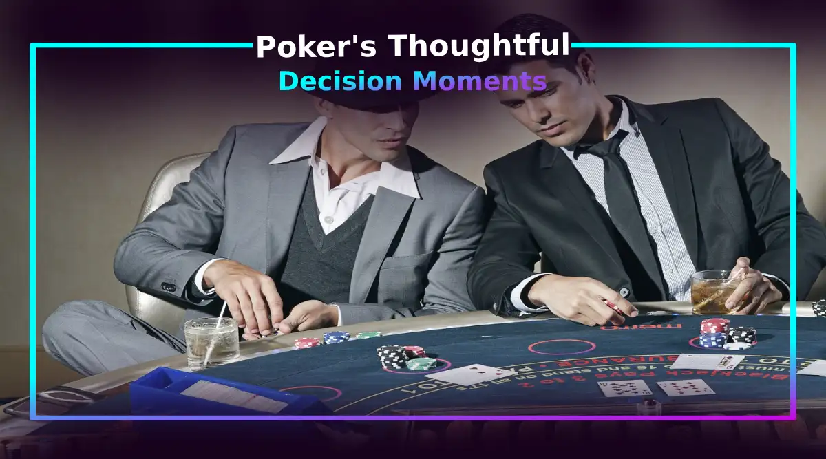 Poker's Thoughtful Decision Moments