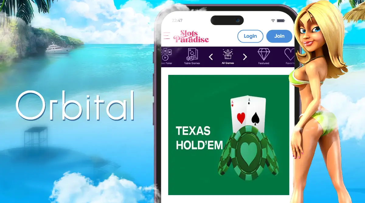 Texas Hold’em Game by Orbital Gaming