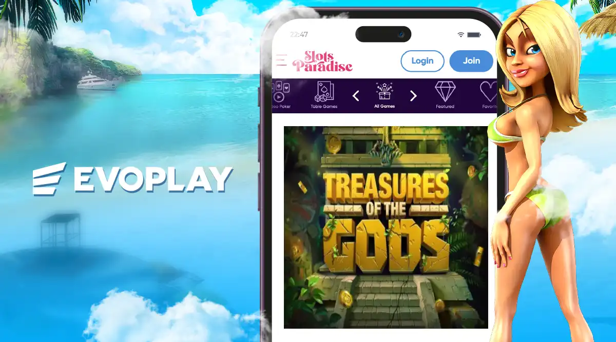 Treasures of the Gods by Evoplay Entertainment