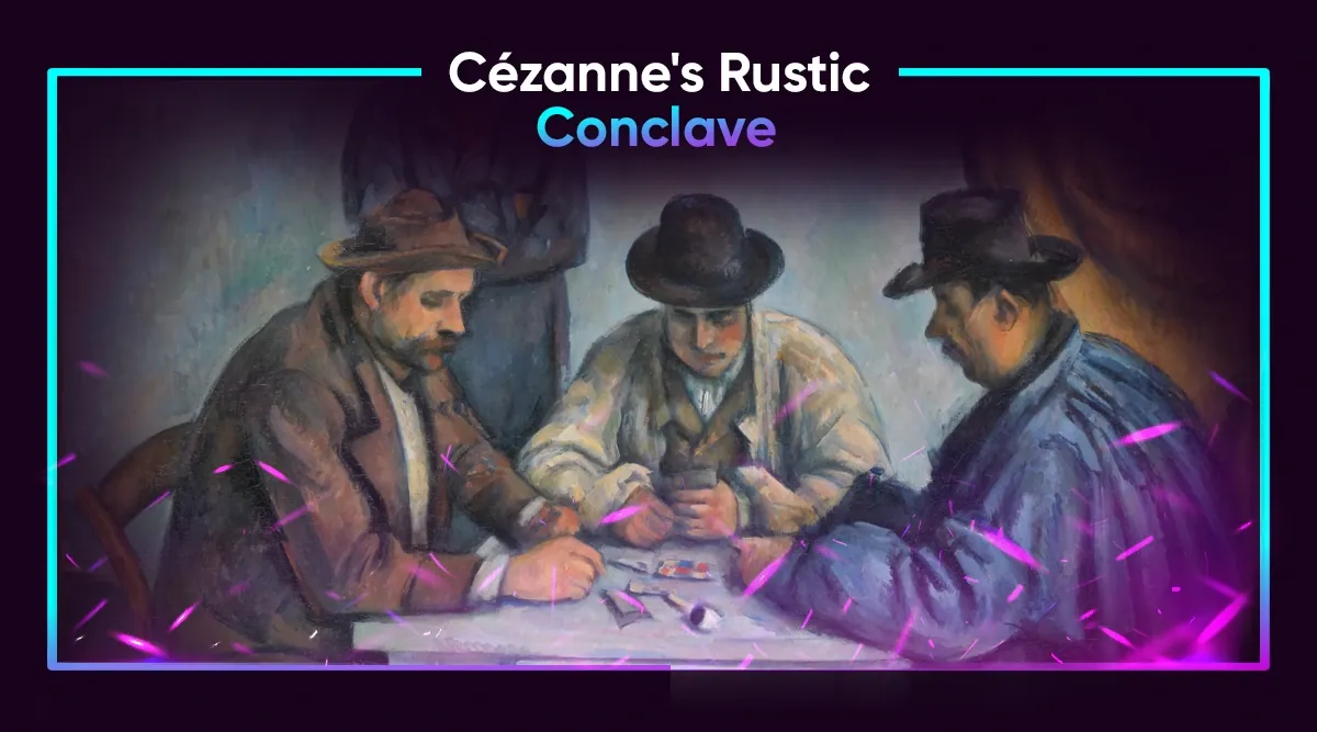 Cézanne's Rustic Conclave