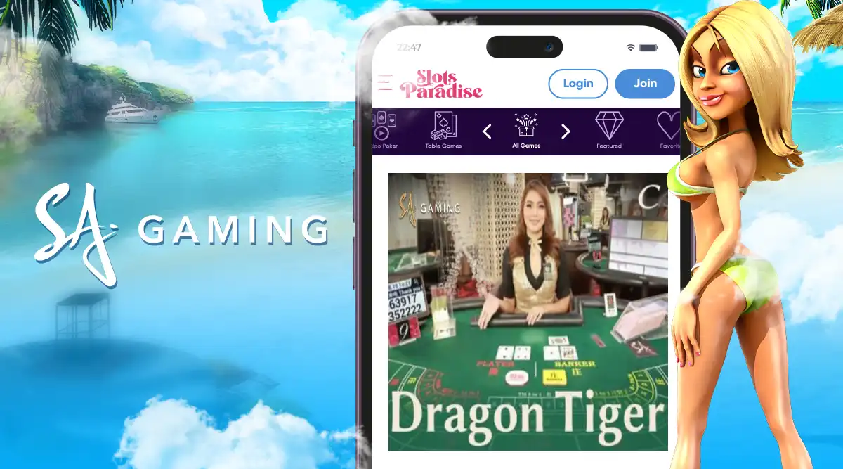Dragon Tiger C Live Dealer by SA Gaming