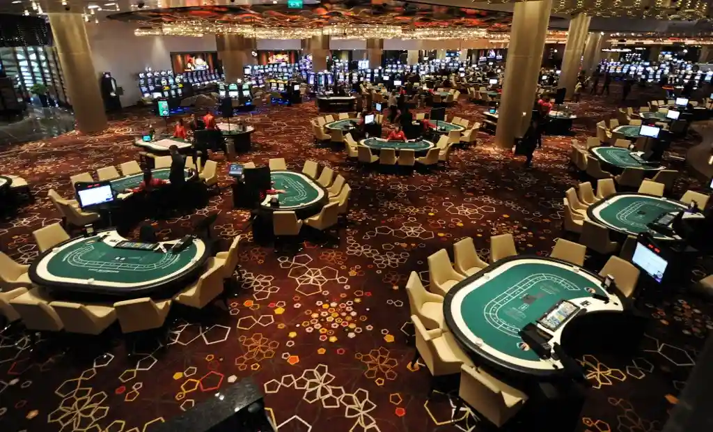 The Busy Design of Casino Carpets