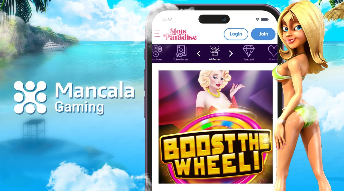 Boost the Wheel Slot from Mancala Games