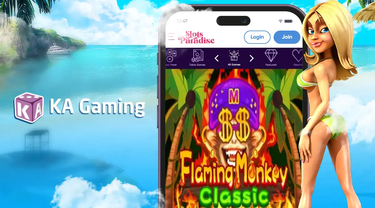Flaming Monkey Classic Slot Game